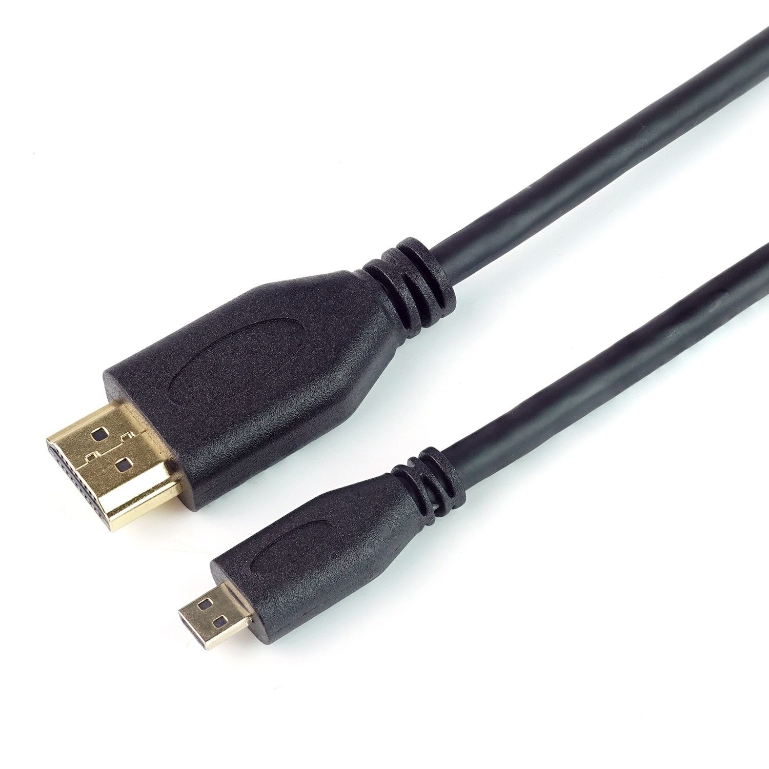 Micro HDMI Kabel, D-Stecker - A-Stecker, schwarz, 1,50m HDMI-Kabel