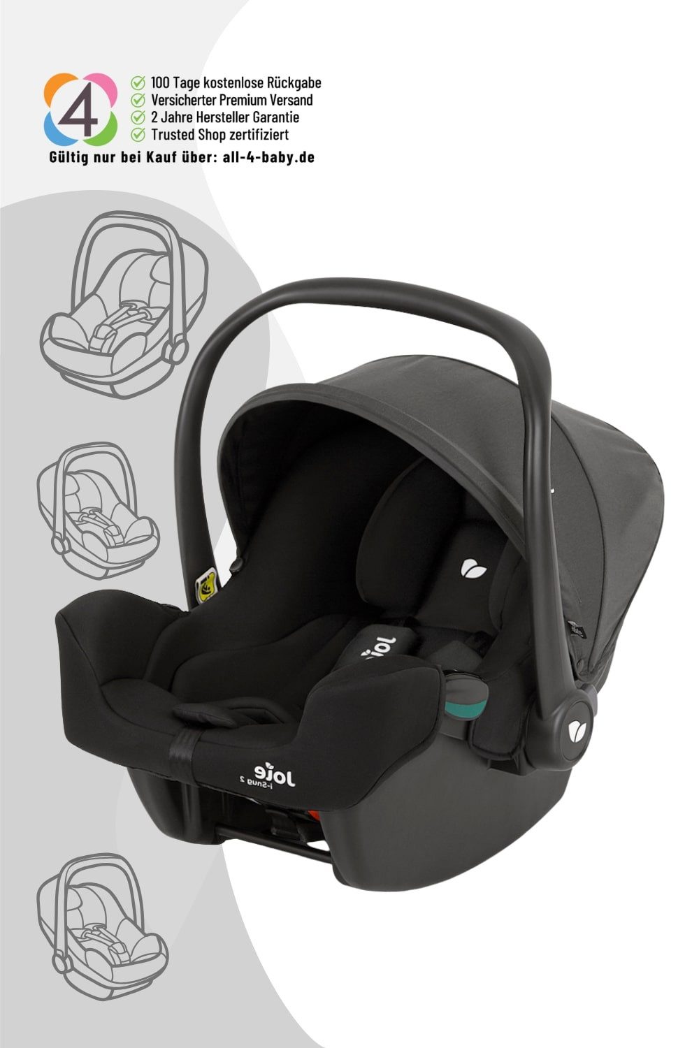 Joie Babyschale i-Snug™ 2 Babyschale ab Geburt bis 13 kg