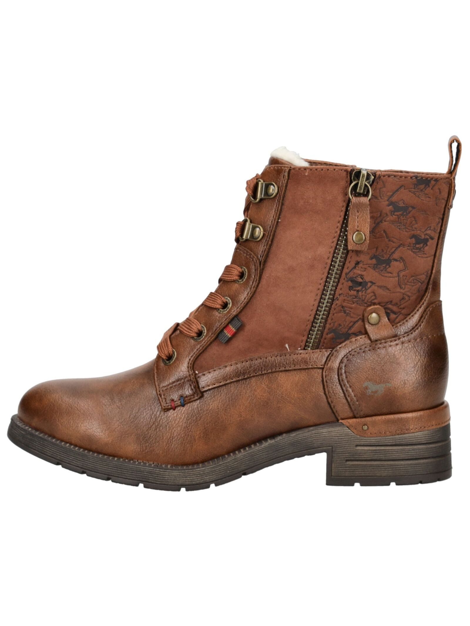 Mustang Shoes Mustang Shoes Stiefelette Lederimitat/Textil günstig online kaufen