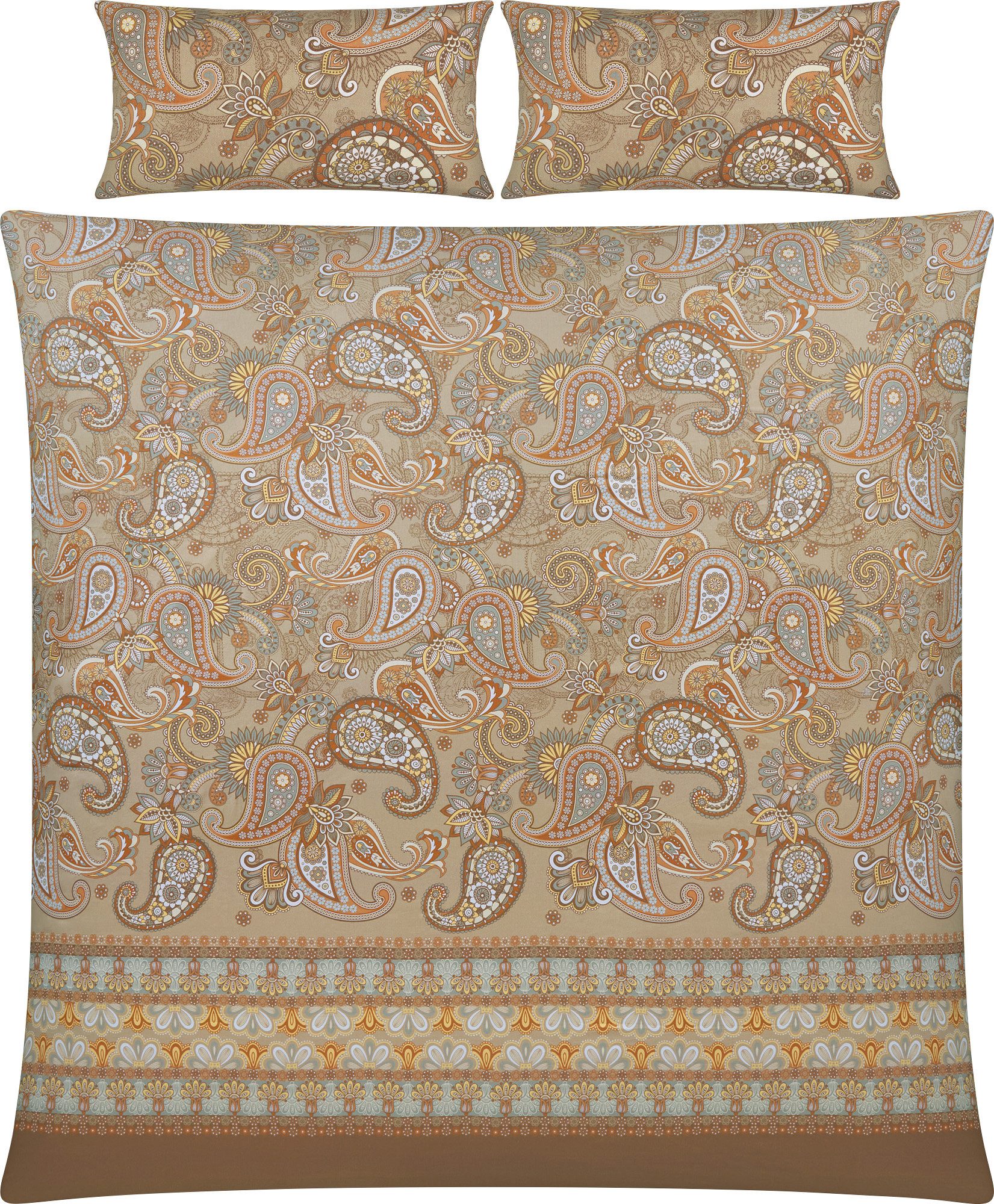 Erwin Müller Bettwäsche Bettwäsche, Mako-Satin, Paisley