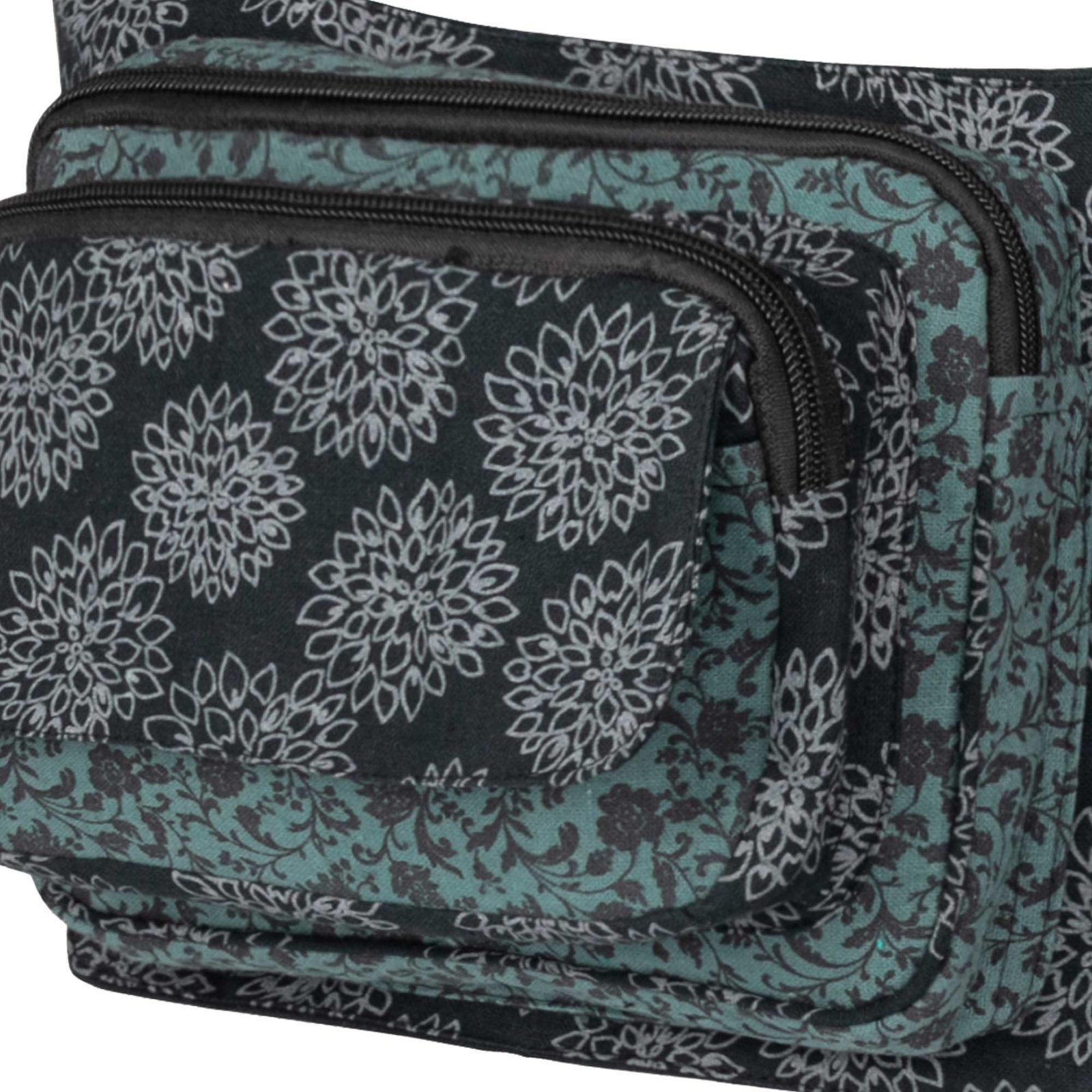 KUNST UND MAGIE Bauchtasche KUNST UND MAGIE Boho Goa Bauchtasche Gürteltasche Hüfttasche Sidebag
