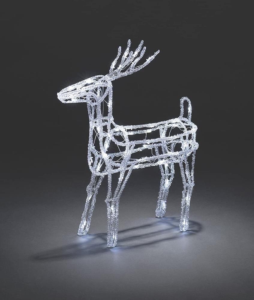 KONSTSMIDE Gartenfigur 6195-203 Konstsmide LED Acryl Rentier 64 Dioden kw