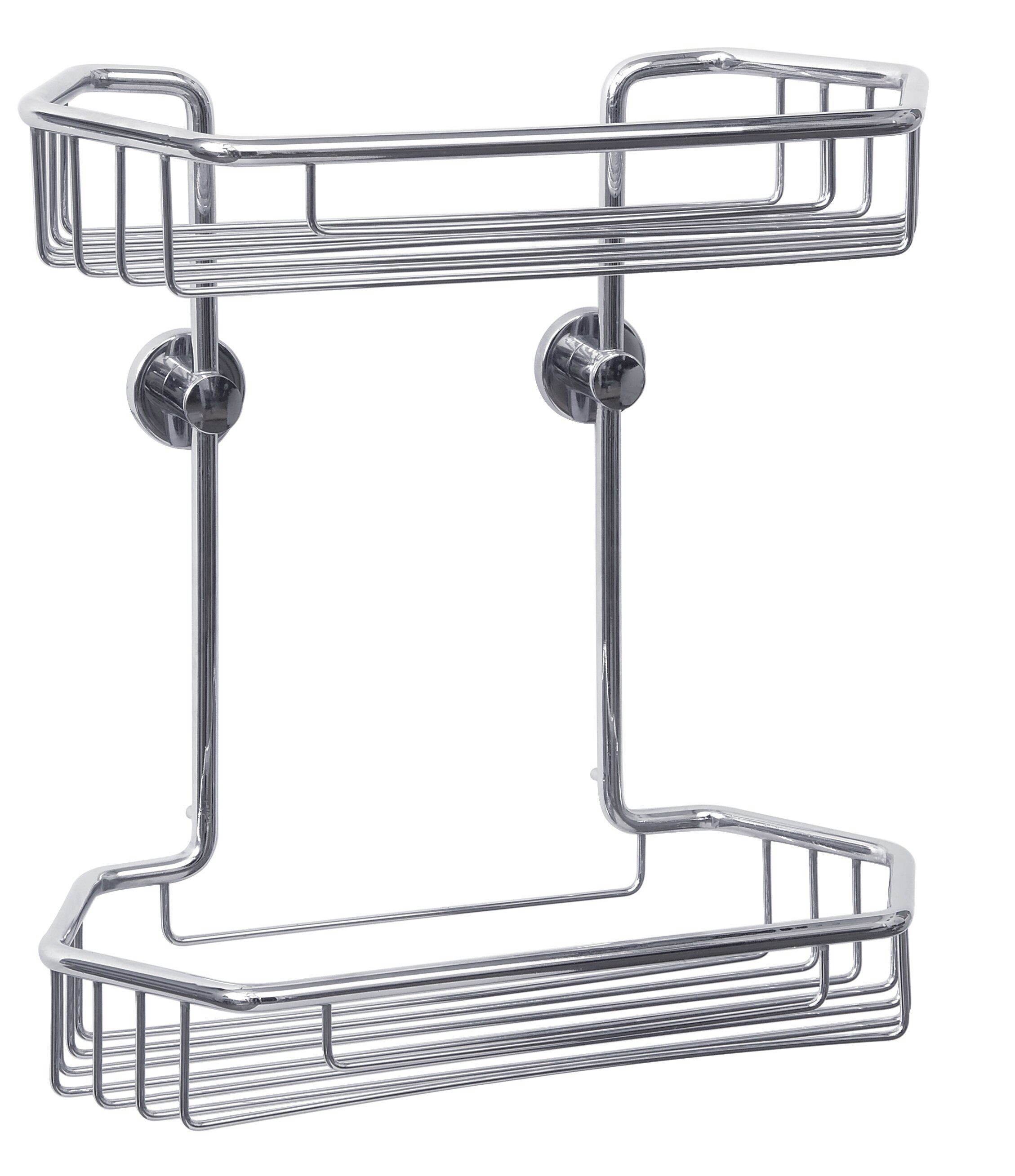 tesa Duschablage 1x tesa draad Duschregal, Komplett-Set 2-tlg., chrom 13,5 günstig online kaufen