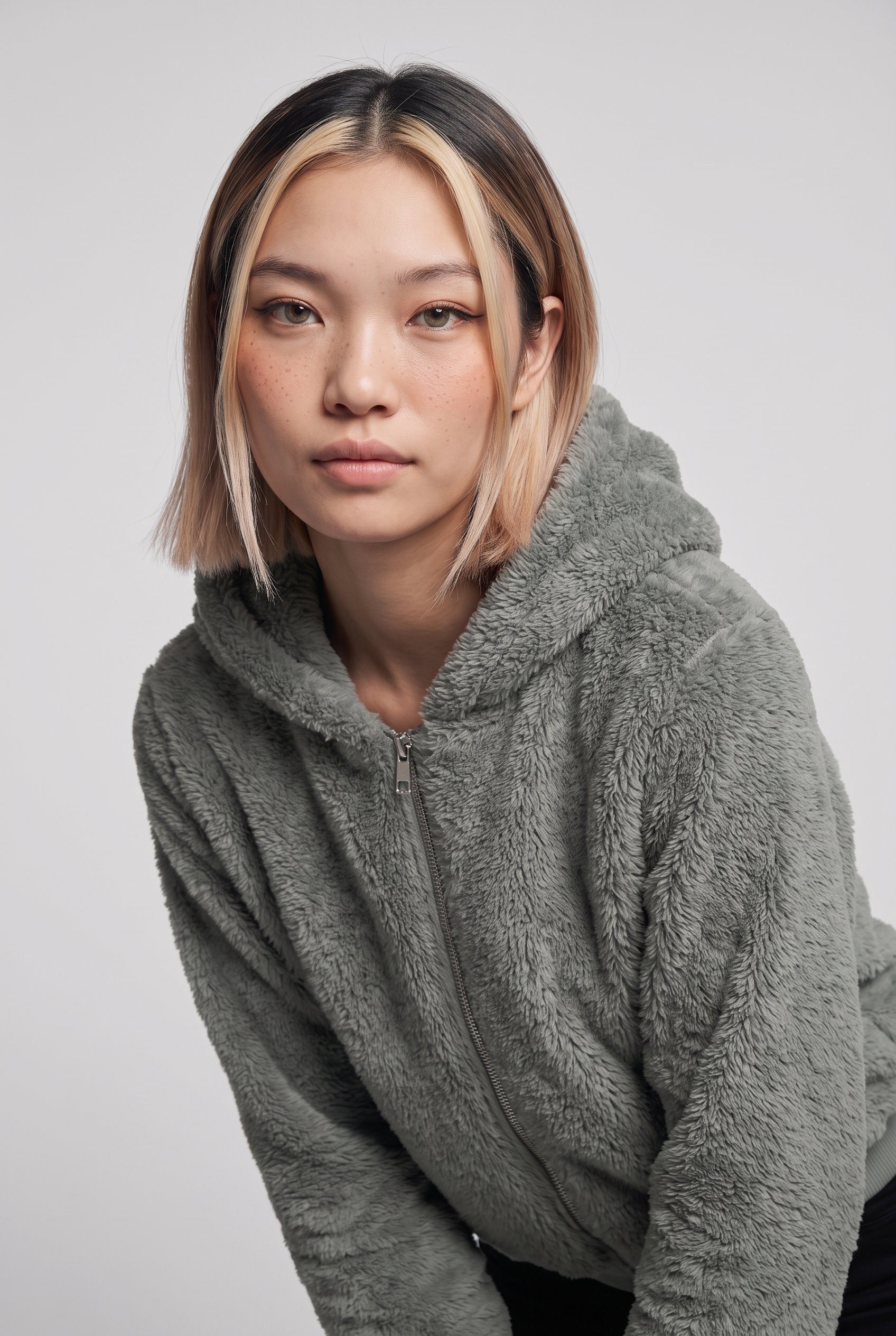 ONLY Kapuzenplüschjacke ONLNEWANNA CONTACT SHERPA JKT OTW NOOS Kunstfaser