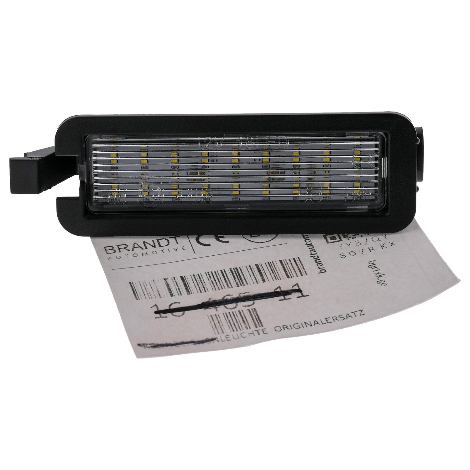 BRANDT AUTOMOTIVE KFZ-Ersatzleuchte LED Kennzeichenleuchten Auto Kennzeichenbeleuchtung, für Chrysler 300 II (15–22); Pacifica II RU (17–22); Voyager II RU...