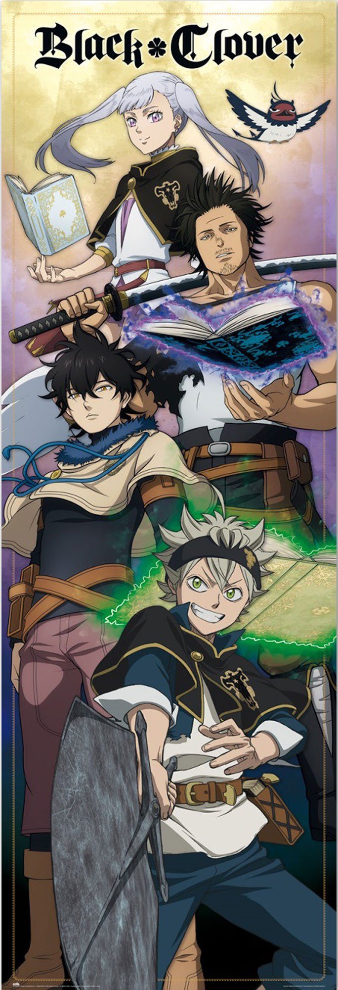 Poster Black Clover - Türposter - Group
