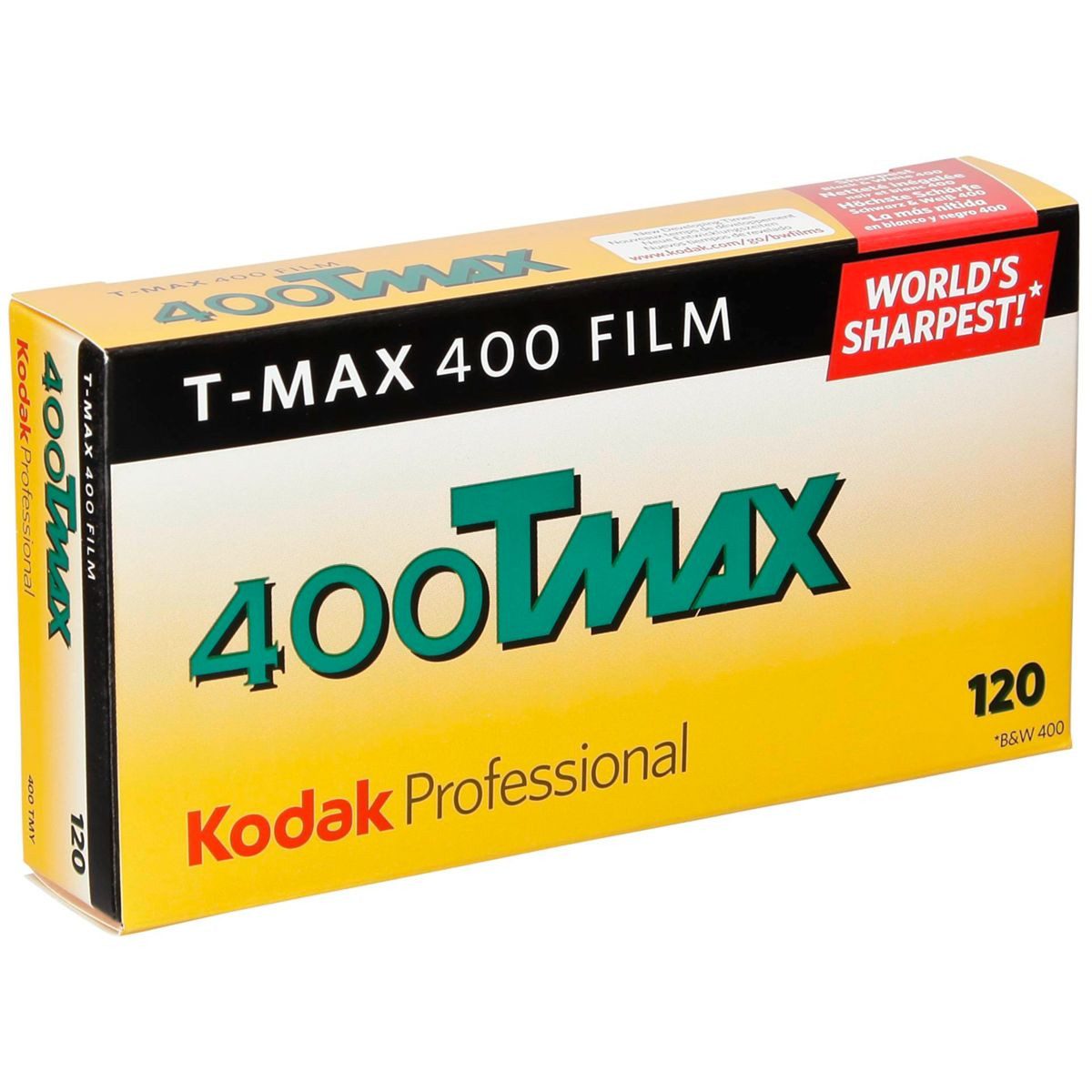 Kodak Schwarzweißfilm 1x5 TMY 400 120