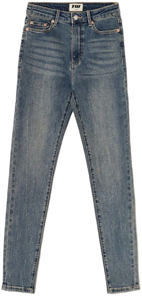 Tally Weijl High-waist-Jeans SPADESMART2 mit engem Beinverlauf und hoher Leibhöhe – Bild 5 von 5