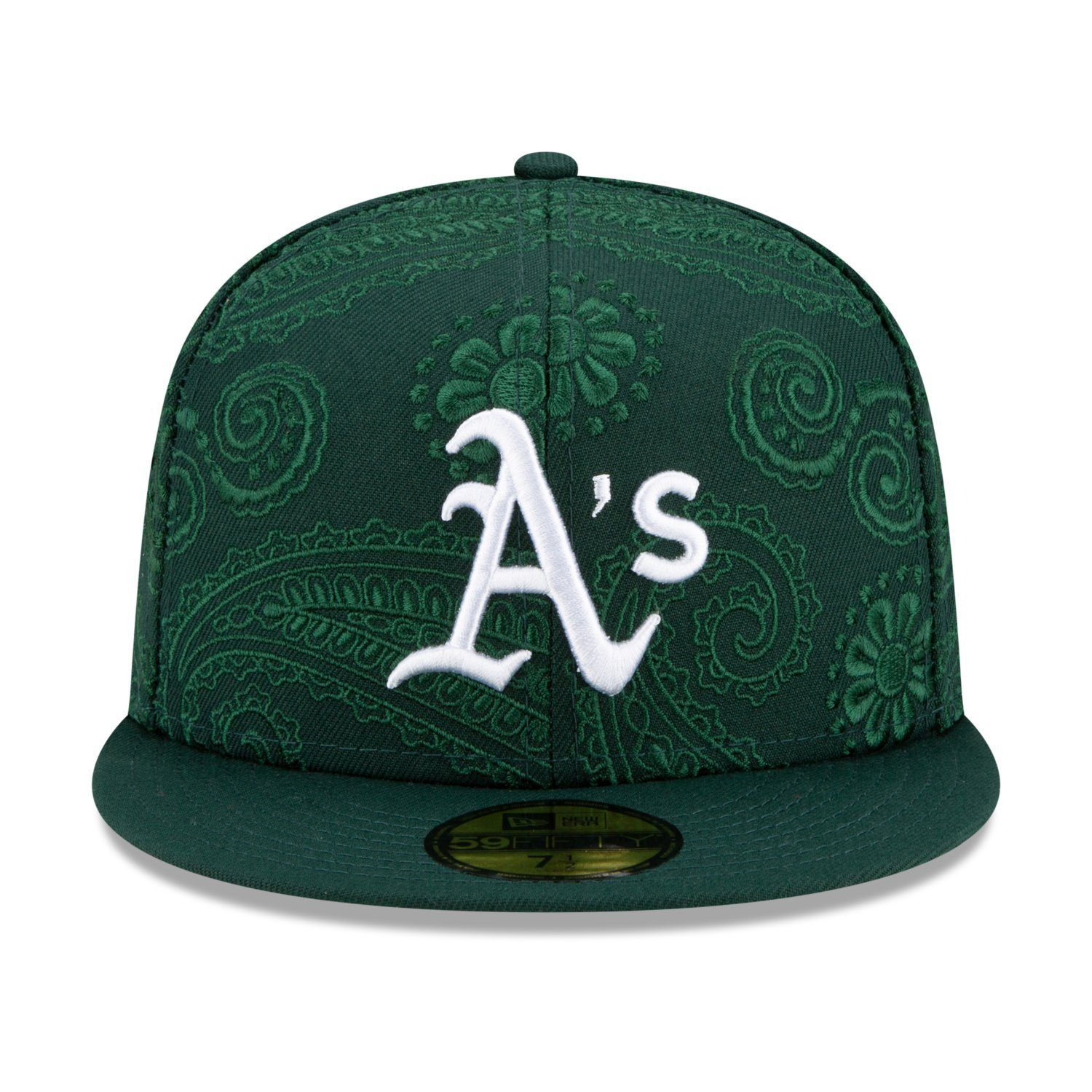 New Era Fitted Cap 59Fifty PAISLEY Oakland SWIRL Athletics
