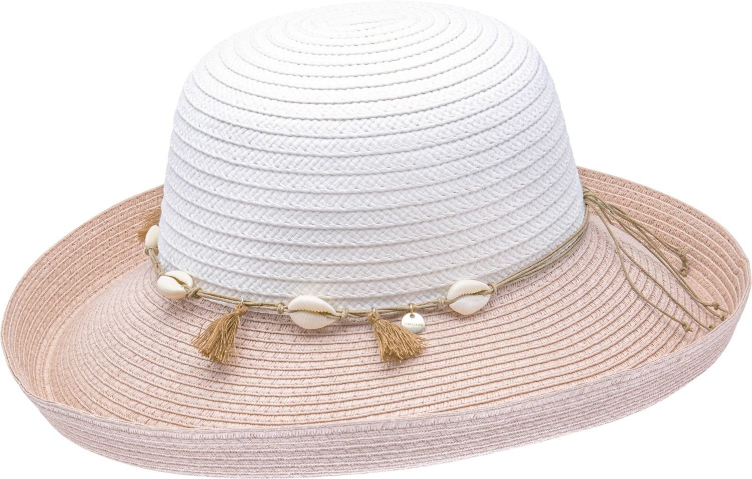 chillouts Sonnenhut Chillouts Marigot Hat Sonnenhut weiß rose