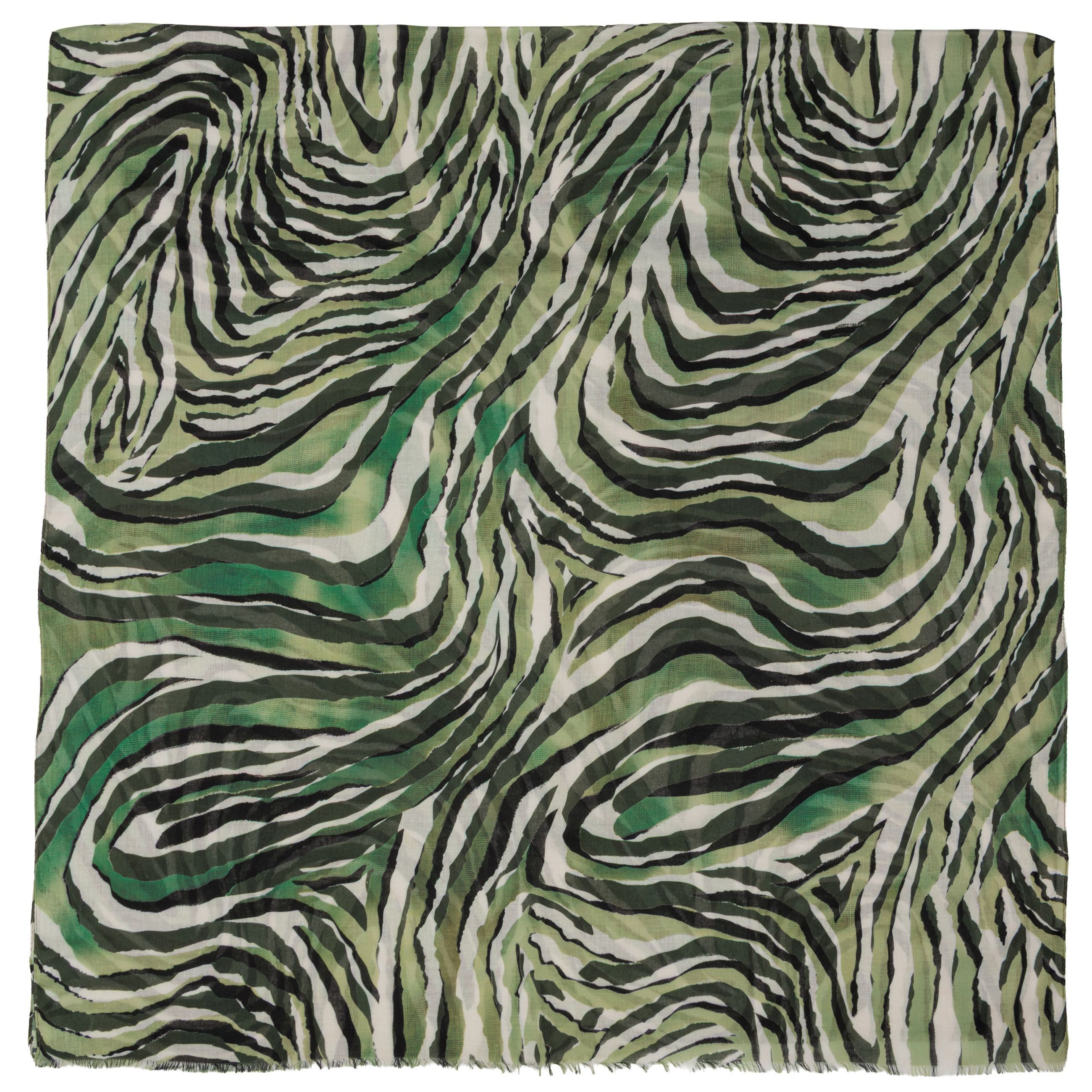 Caspar Modeschal Luftig warmer Damen Schal Halstuch mit Zebra Motiv - SC554 günstig online kaufen