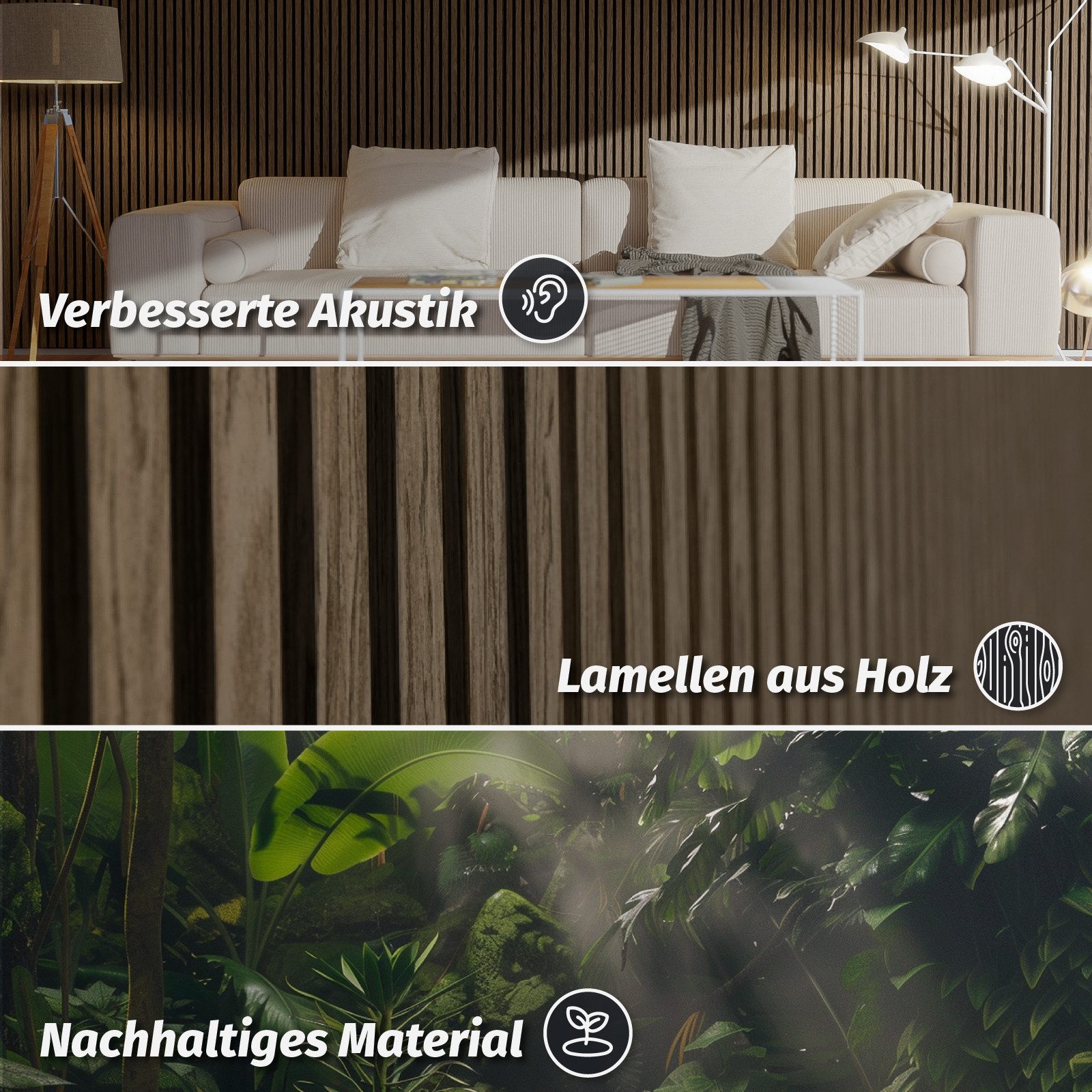 HORI 3D Wandpaneel HORI WALL Akustik günstig online kaufen
