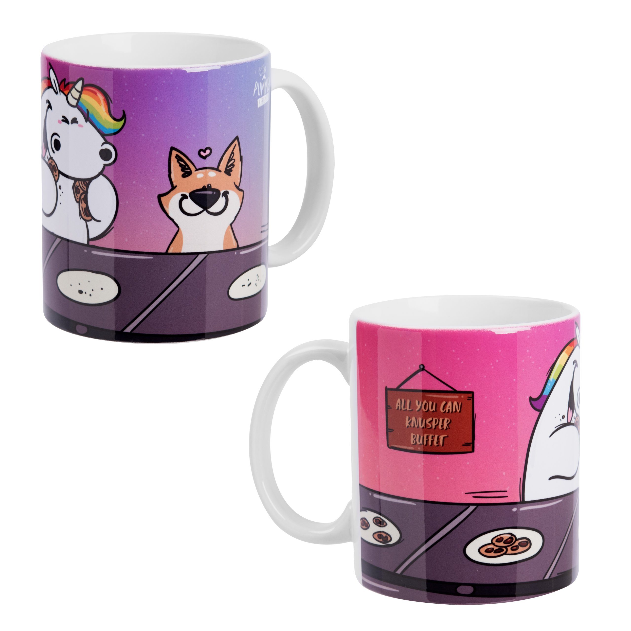 Tasse Pummel & Friends - Pummeleinhorn - All you can knusper - Mug