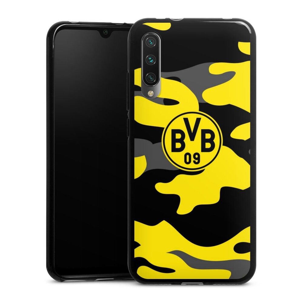 DeinDesign Handyhülle BVB Borussia Dortmund Fanartikel BVB Camo, Xiaomi Mi A3 Silikon Hülle Bumper Case Handy Schutzhülle