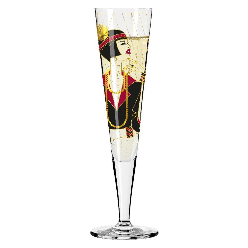 Sektglas Ritzenhoff Goldnacht Champus #27 S. Halim H22