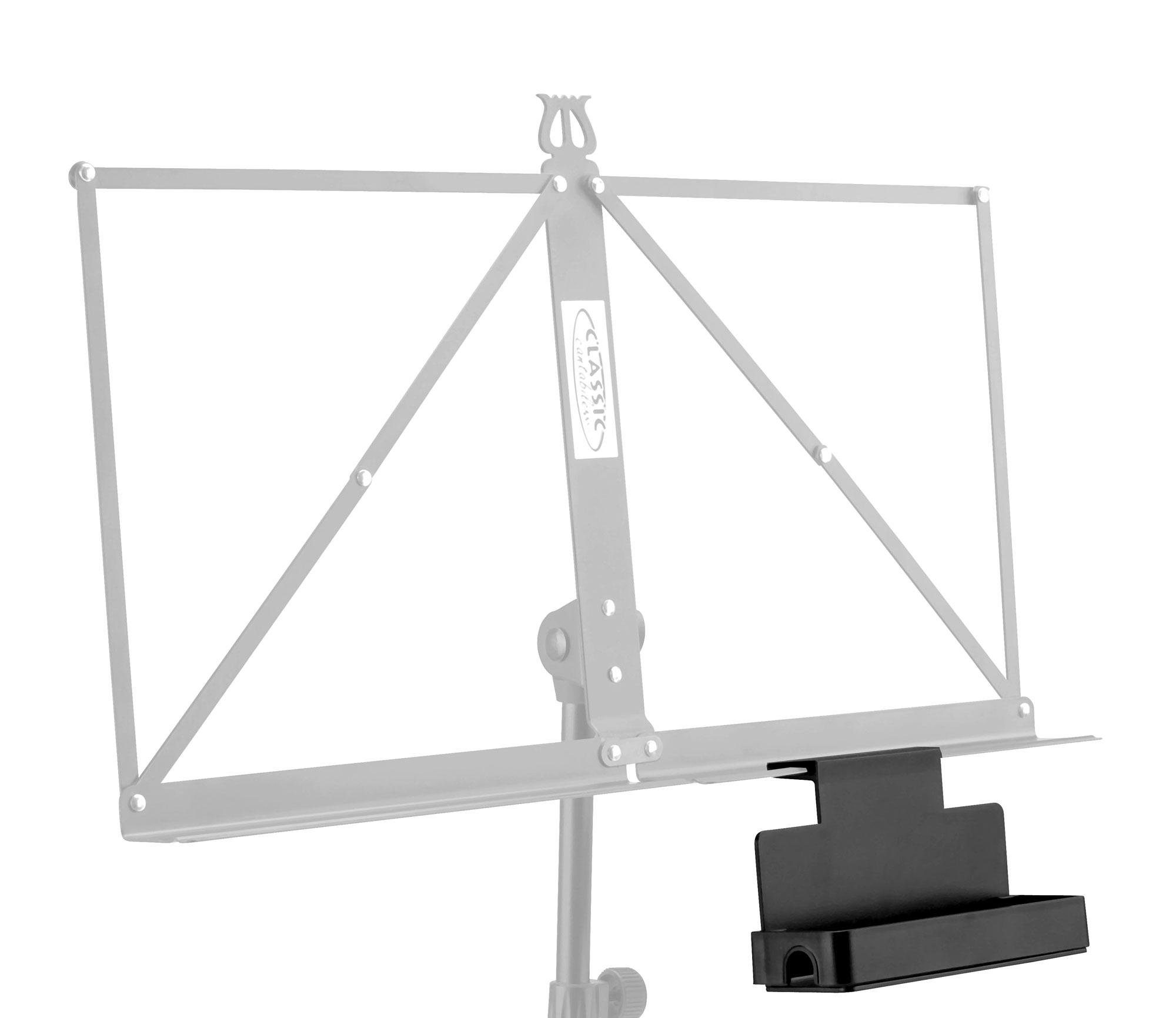 Classic Cantabile Notenpult NSA-20 Ablagebox für Notenständer