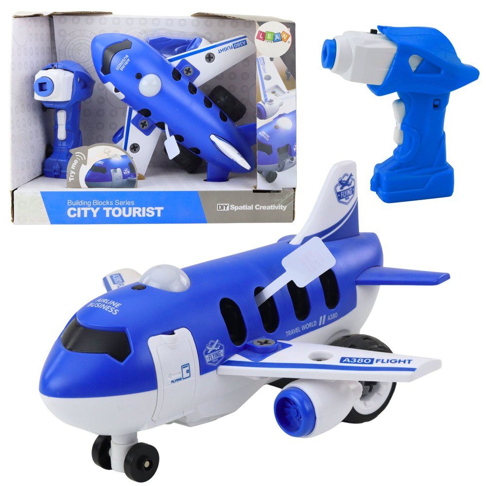 Wisam RC-Auto Ferngesteuerter Schraubendreher RC Flugzeug Blau 2in1