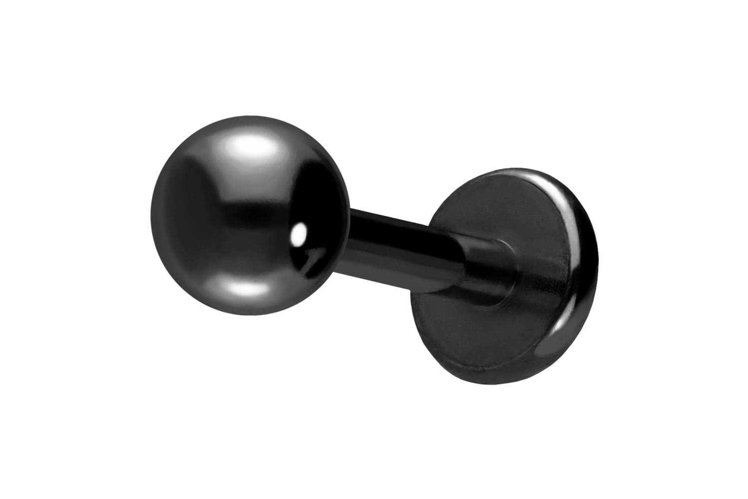 PIERCINGLINE Piercing-Set Titan Labret mit Innengewinde (Labrets, 1-tlg)