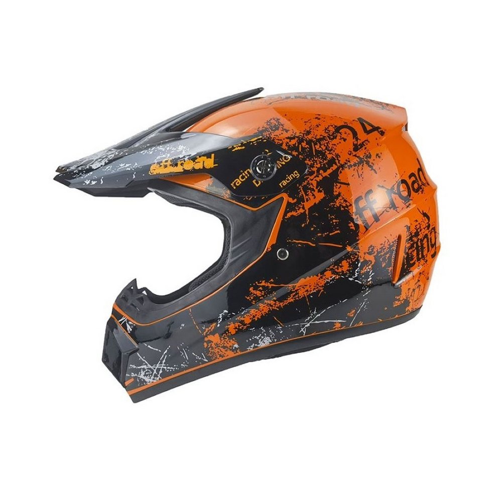 FunSport-Factory Motocrosshelm Mejia Kinder Crosshelm Motocross Helm Kinder Motorradhelm Offroad