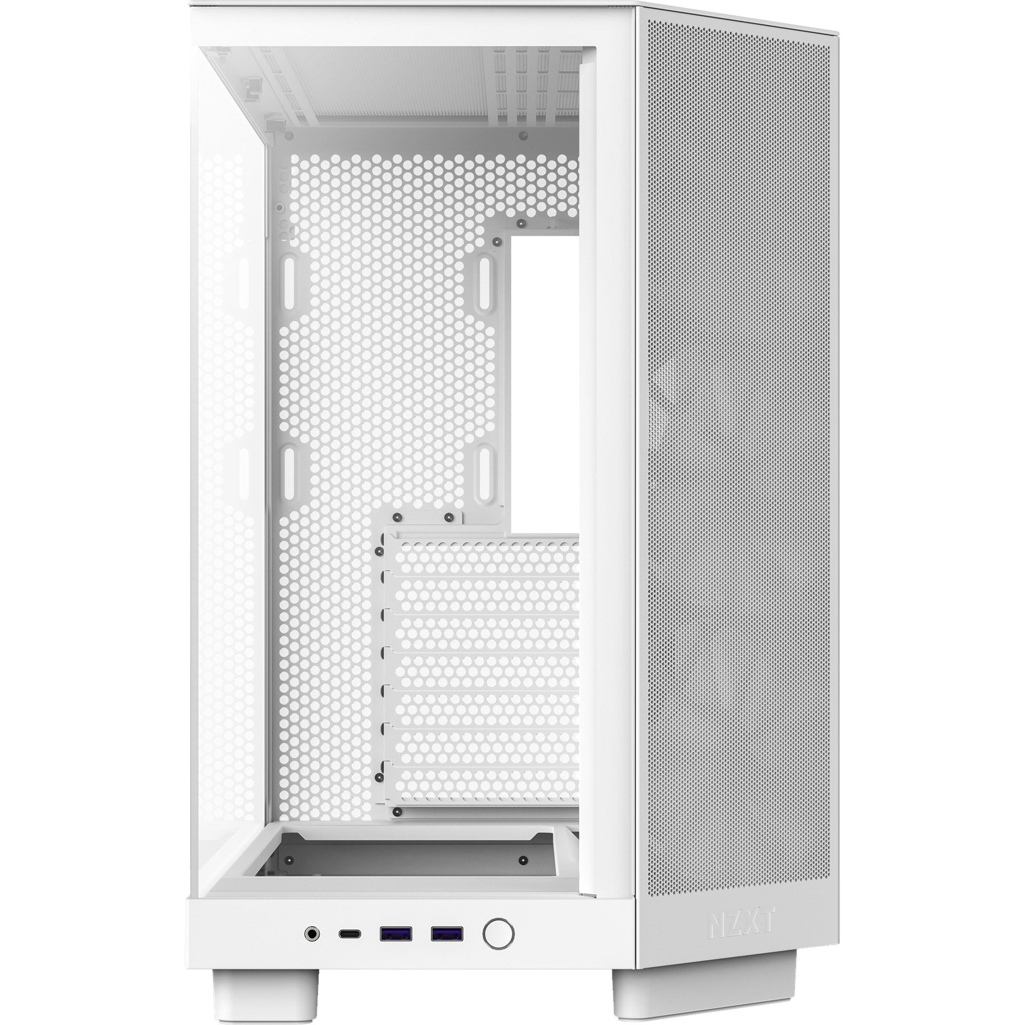 NZXT PC-Gehäuse NZXT H6 Flow, Tower-Gehäuse, (Tempered Glass)