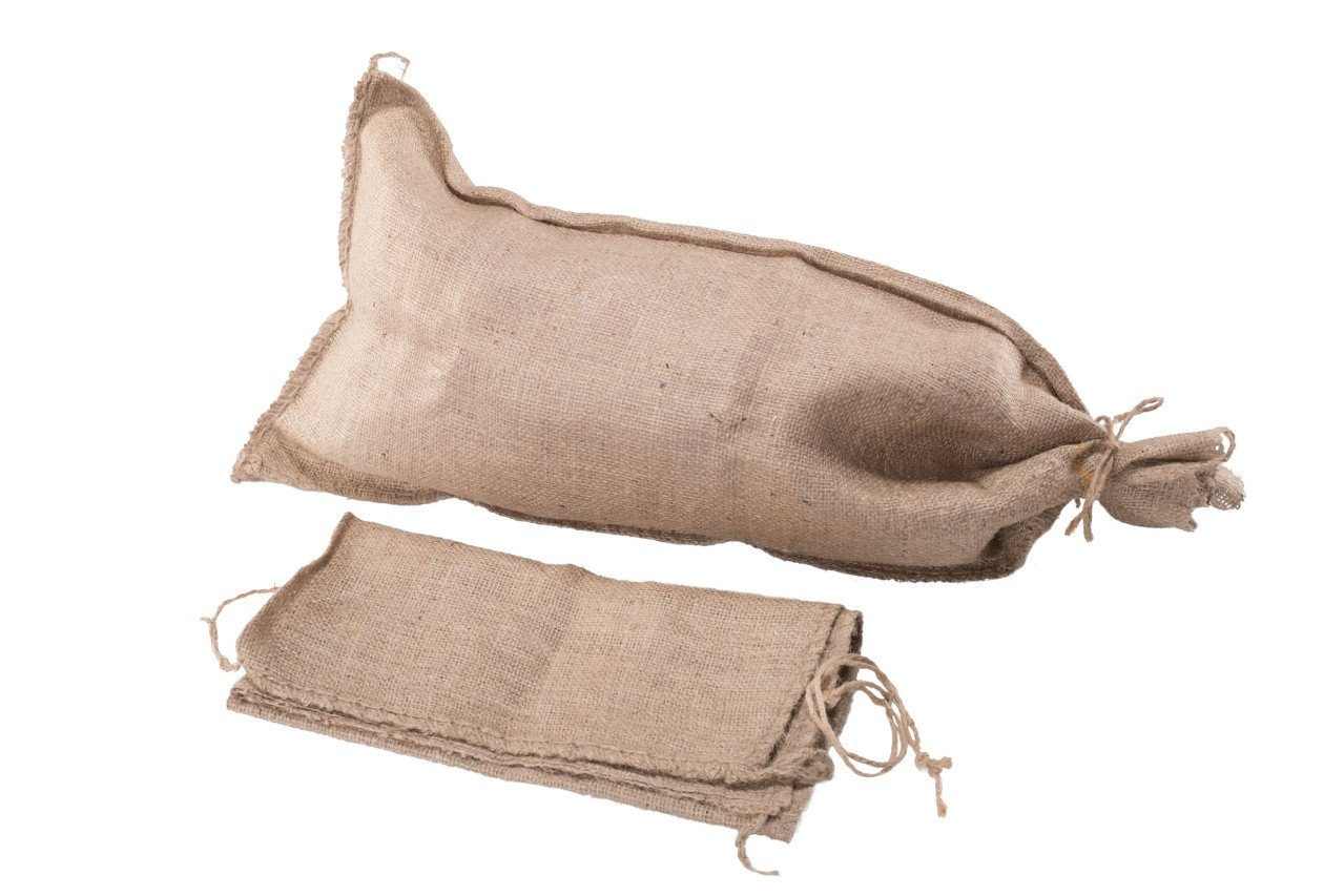 MASYS Sandsack Masys Jute-Sandsack 60 x 30 cm natur 2 Stück mit