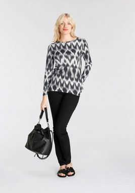 Boysen's Longsleeve Ikat-Druck