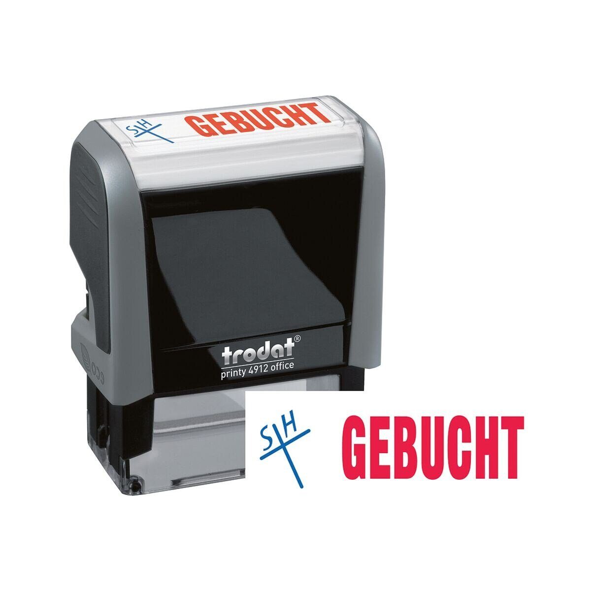 TRODAT Марки Printy, fertiger Lagertext / Symbol, selbstfärbend, dokumentenecht