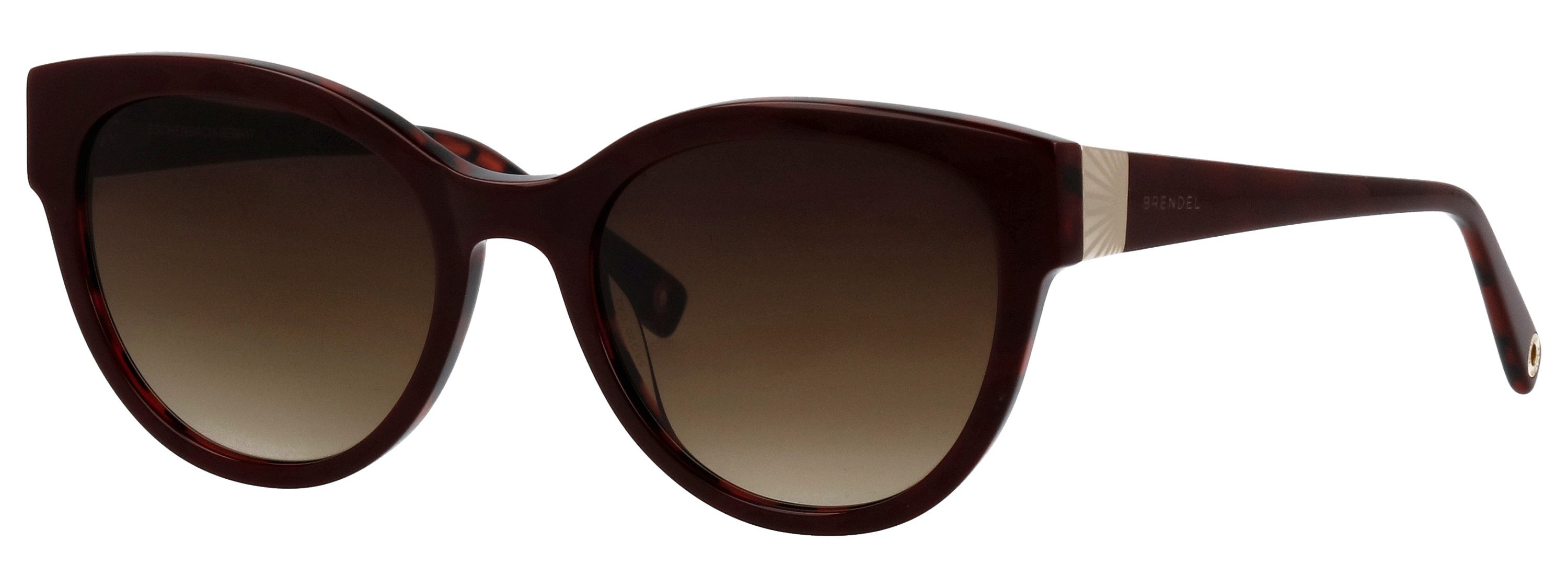 BRENDEL eyewear Sonnenbrille Modell 906209 Form Panto, Logoschriftzug auf Bügel, Kunststofffassung