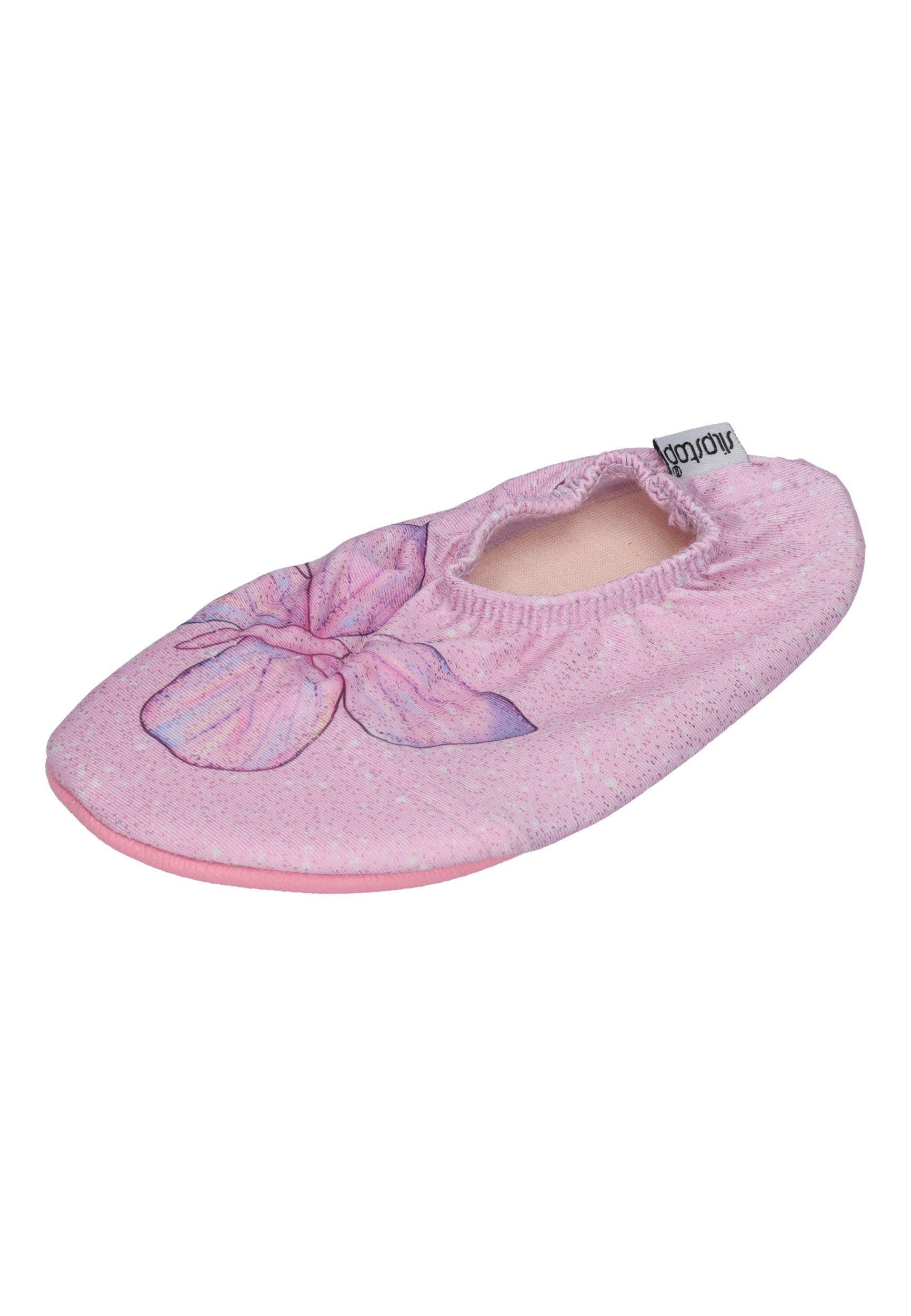 Slipstop Peri Badeschuh Schmetterling rosa