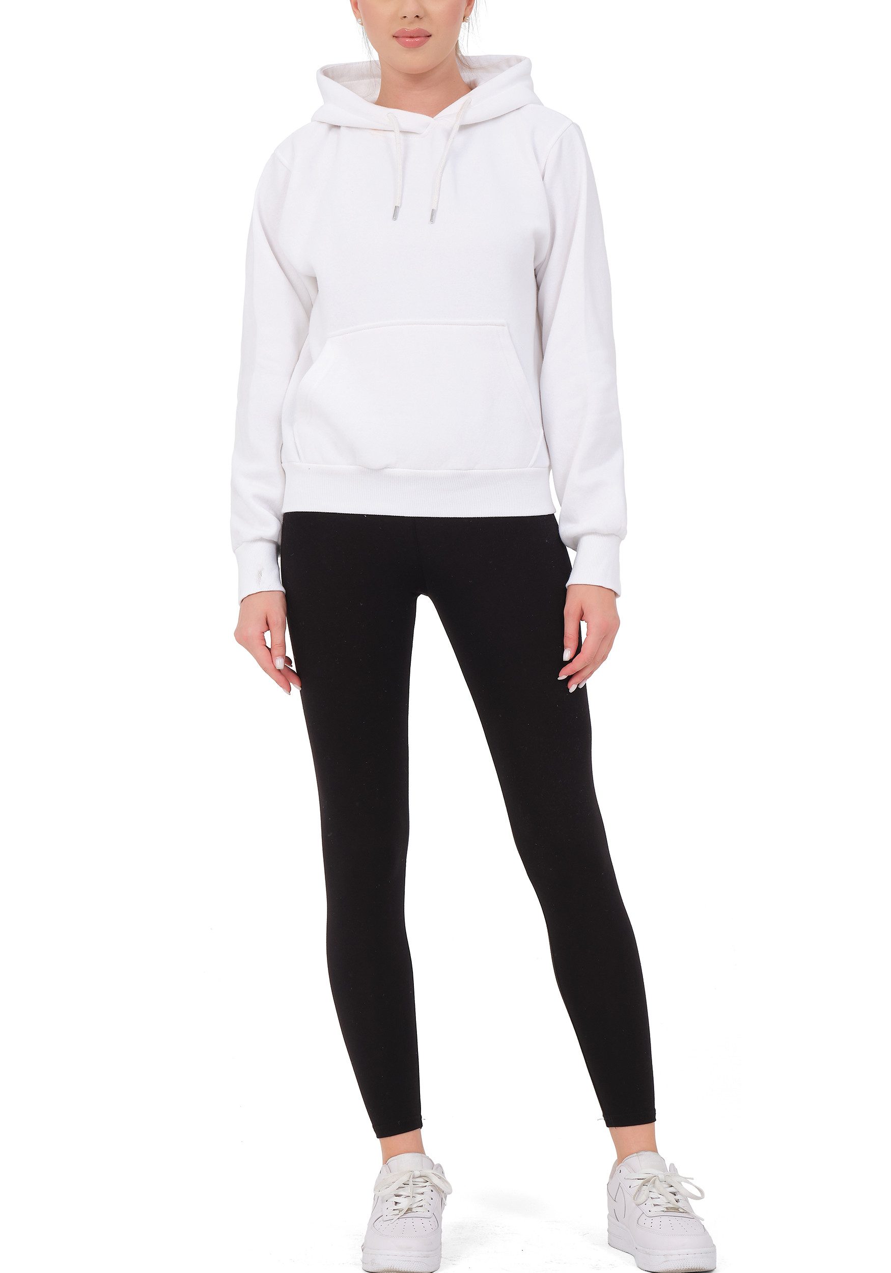S&S Hoodie Kapuzenpullover Damen Hoodie Sweatshirts Pullover Mit Kapuze und Kängurutasche, ideal für Freizeit oder Sport.