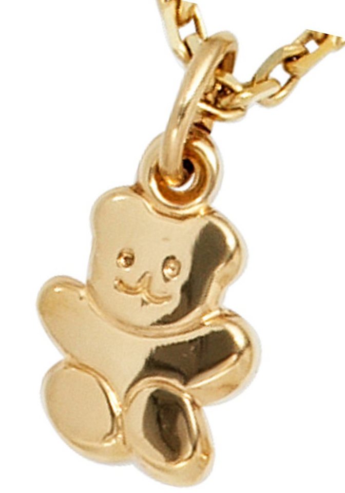 JOBO Kettenanhänger Anhänger Teddy, 333 Gold