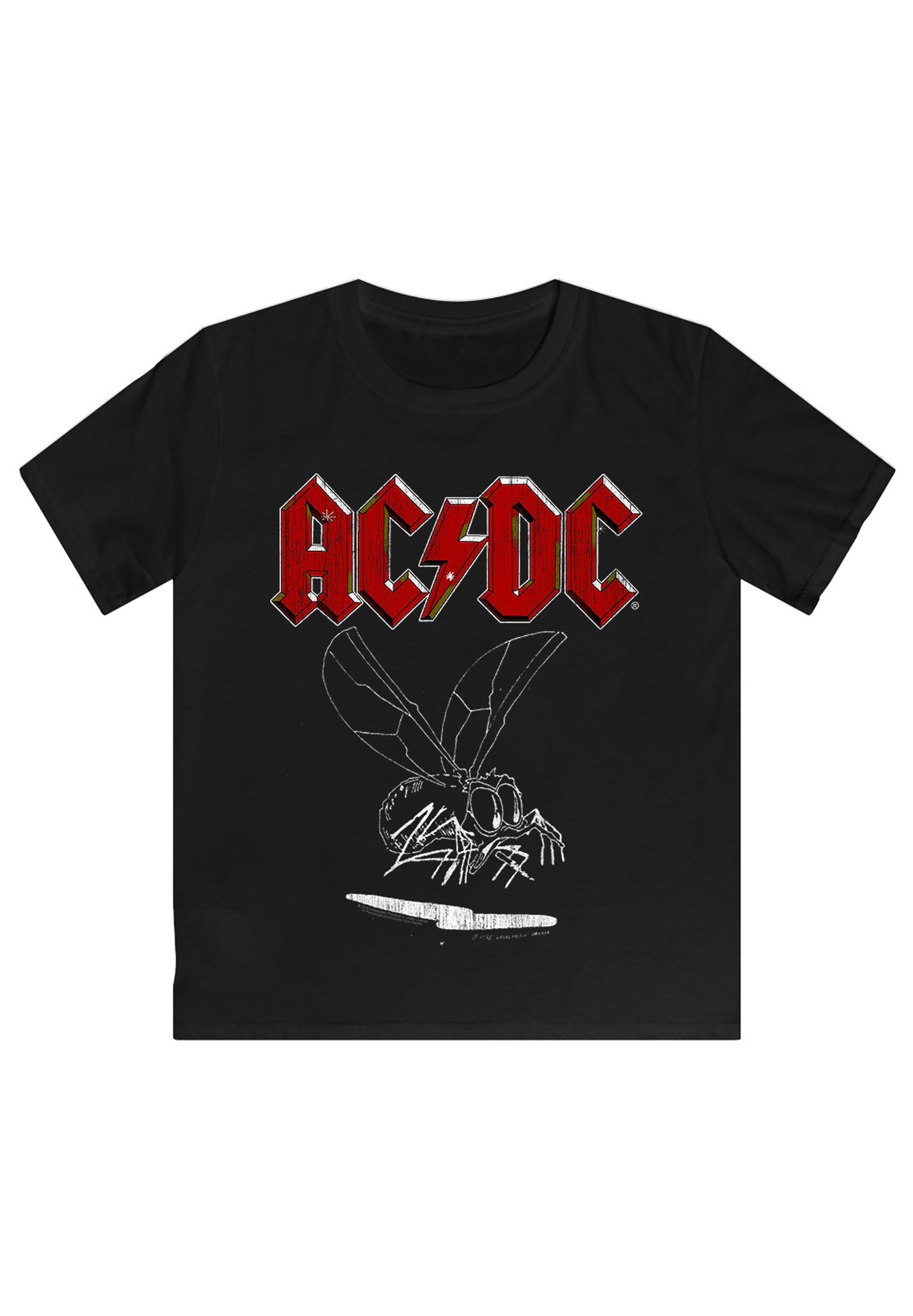 Wall für ACDC 1985 Kinder The & Herren On Fly T-Shirt Print F4NT4STIC