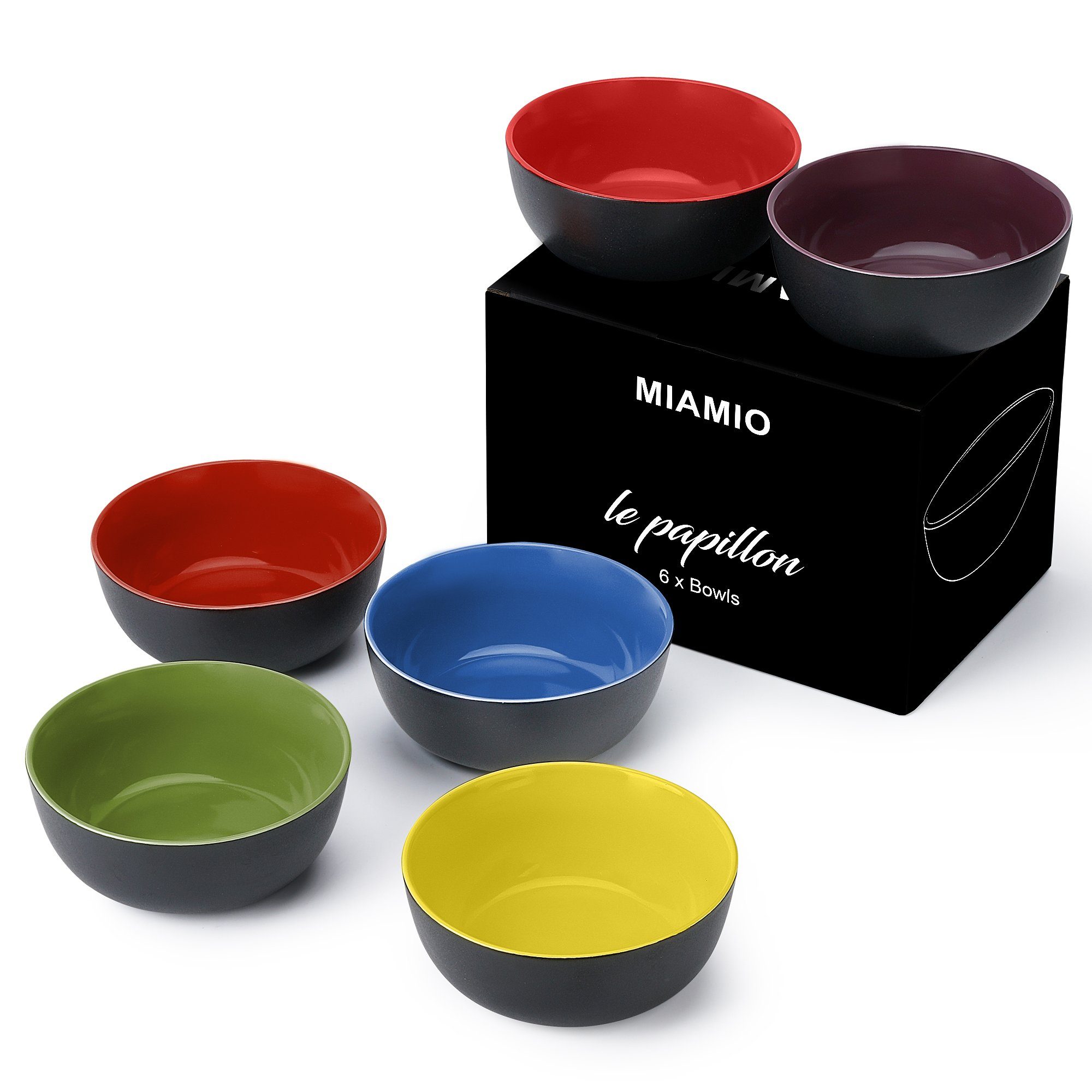 MiaMio Müslischüssel Schüssel Set Le Papillon Kollektion