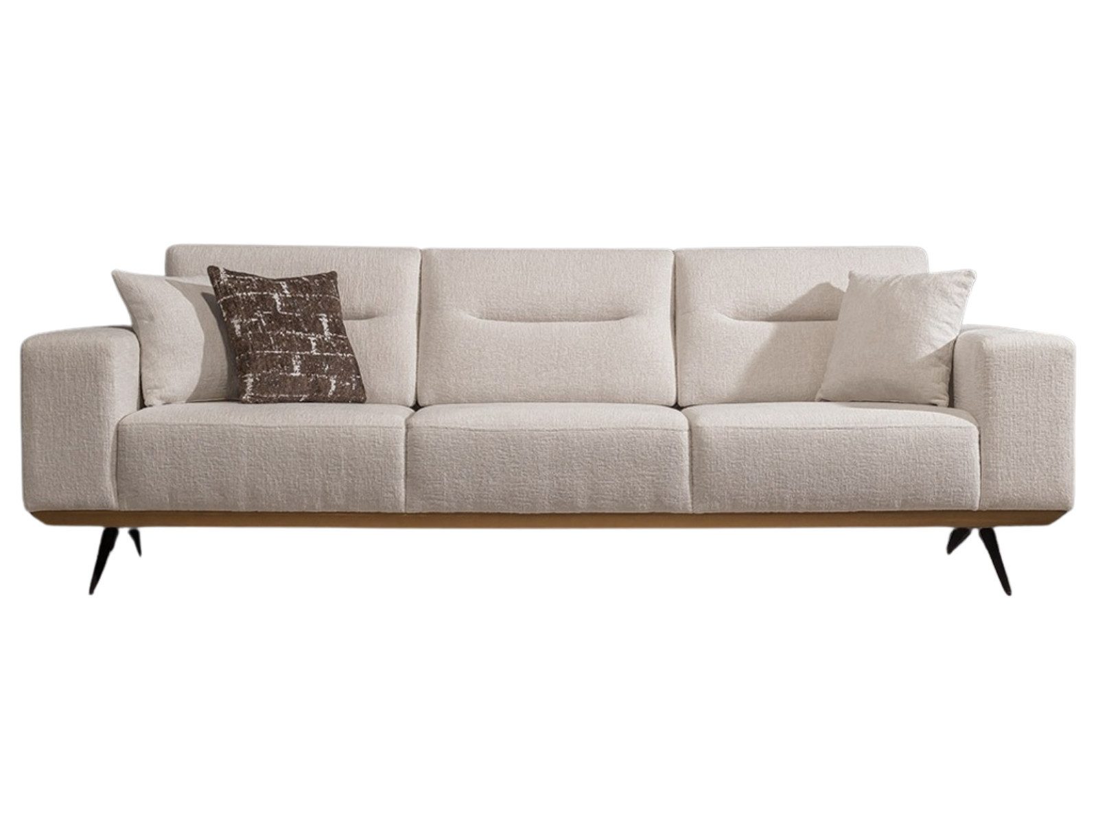 Villa Möbel Sofa Opera, 4-Sitzer 1 Teile, mit Relax-/Bettfunktion durch verstellbare Rückenlehne