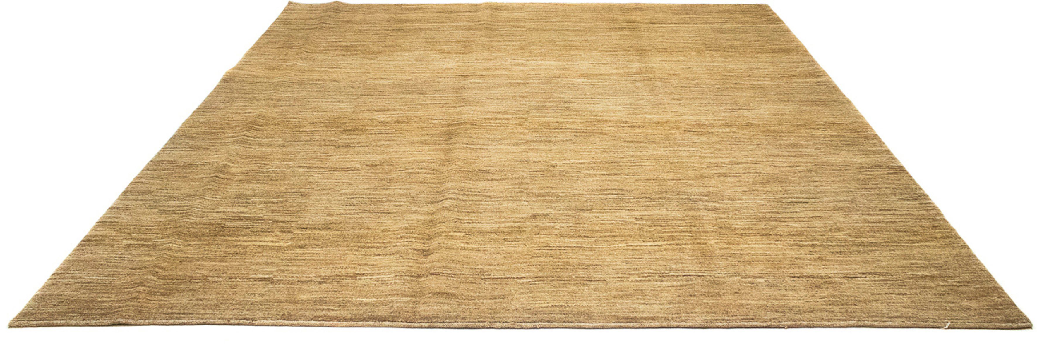 Wollteppich Gabbeh - Perser - 287 x 248 cm - beige, morgenland, rechteckig, Höhe: 18 mm, Wohnzimmer, Handgeknüpft, Einzelstück mit Zertifikat