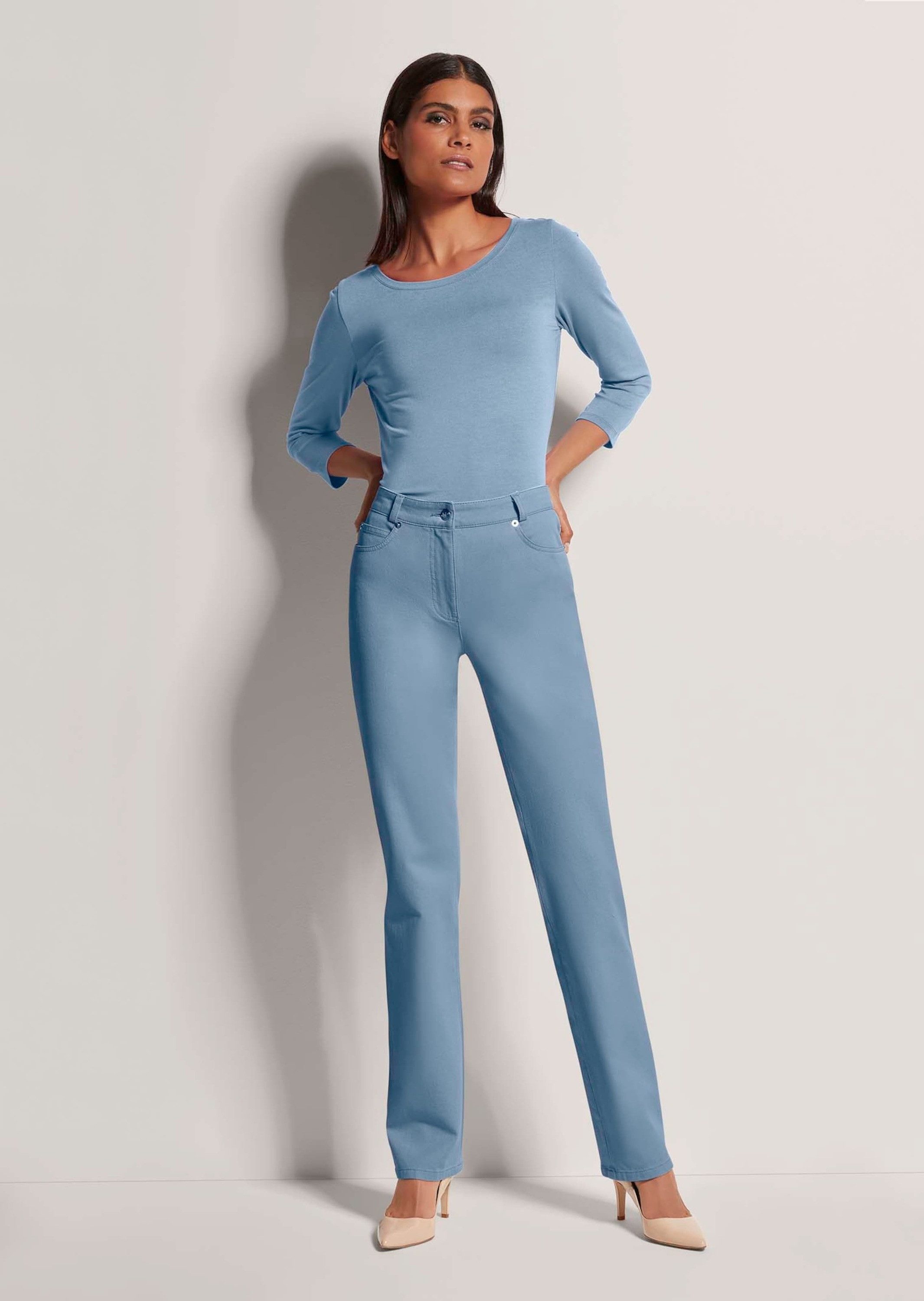 Gerade Jeans Schmale Jeans im Five-Pocket-Style