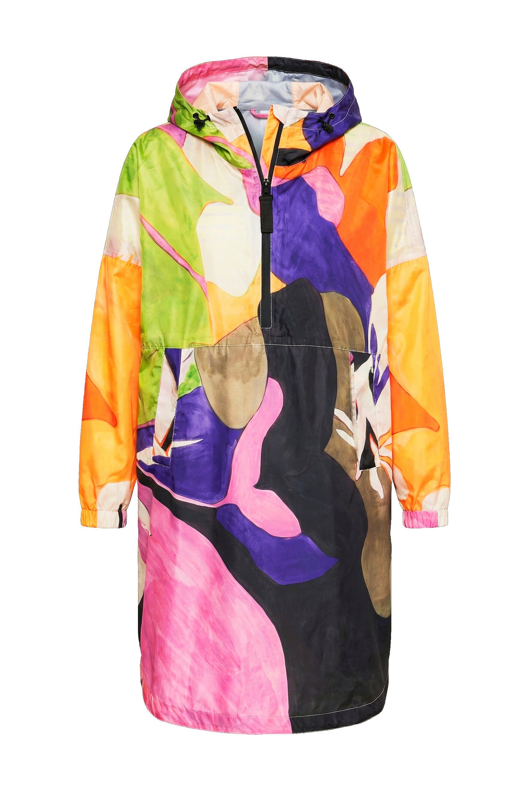 Laurasøn Funktionsjacke Funktions-Regencape Unisex Print Kapuze – Bild 2 von 4
