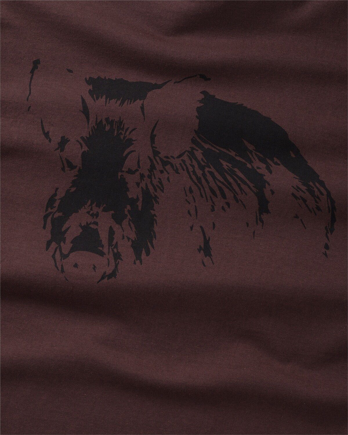 Keiler-Print T-Shirt Parforce Braun T-Shirt