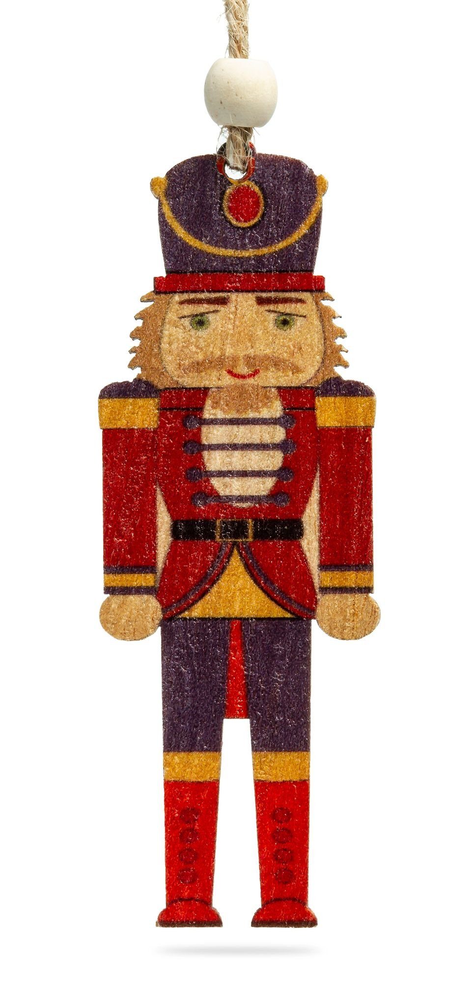 SIKORA Christbaumschmuck BS697 Nussknacker Holz Figur Weihnachtsbaum Anhäng günstig online kaufen