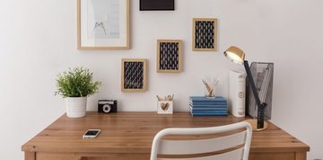 Globo Tischleuchte Tischleuchte dimmbar LED Schlafzimmer Tischlampe Wohnzimmer gold 58423