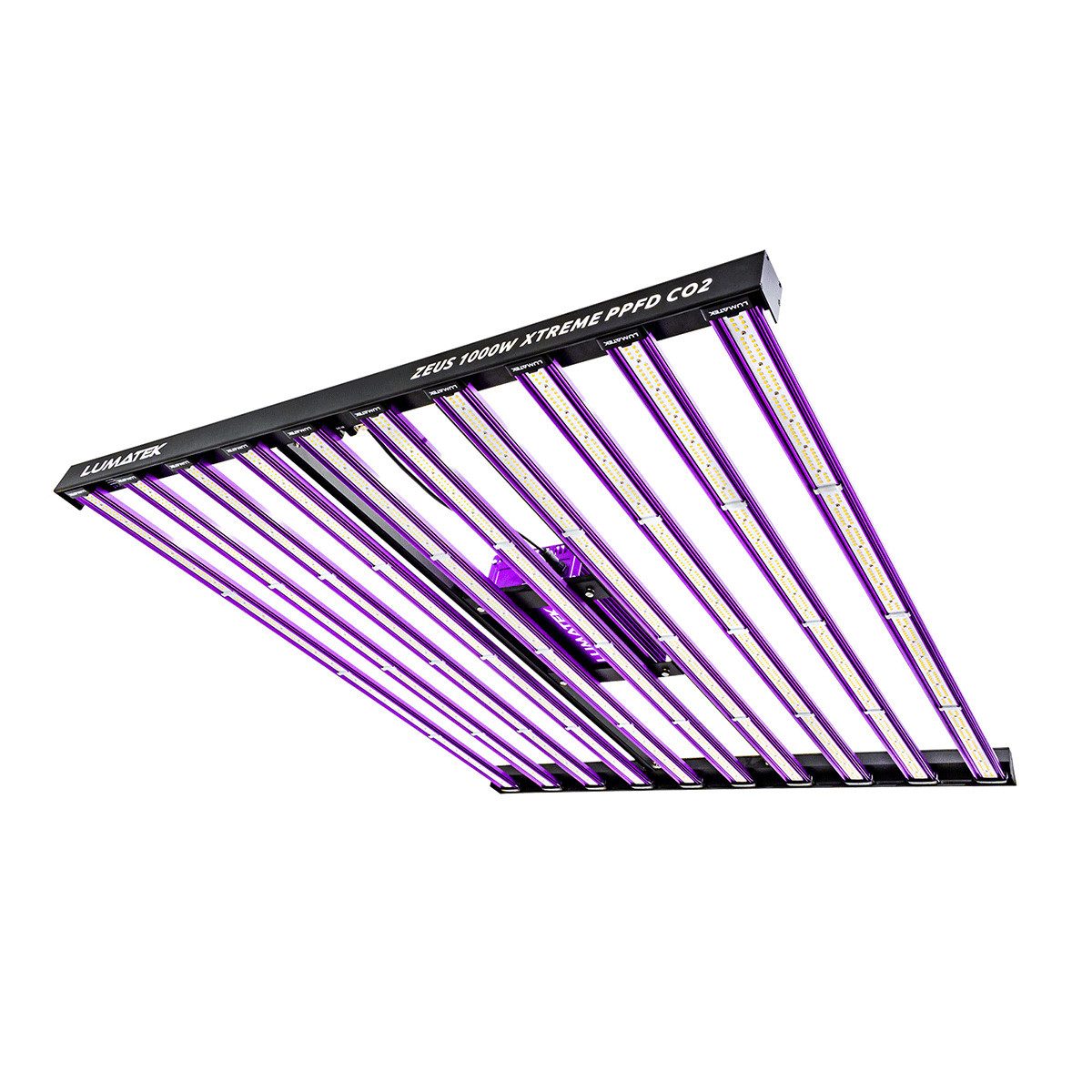 Lumatek Pflanzenlampe Lumatek ZEUS 1000W Xtreme PPFD CO2 LED, Vollspektrum, IP65-Schutz, Clear Glue Technologie, dimmbar, CO₂-optimiert