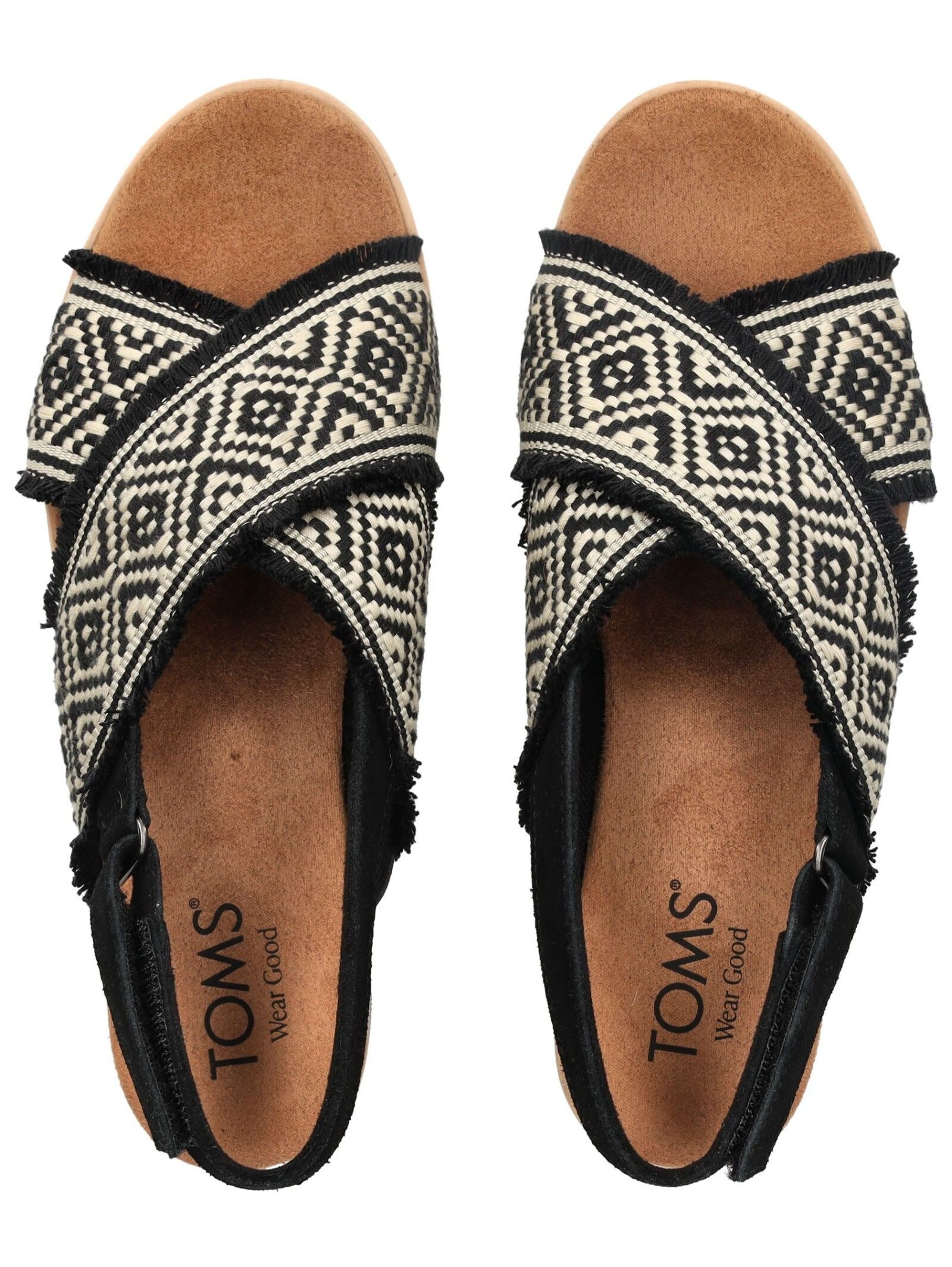TOMS TOMS Sandalen Textil Keilsandalette
