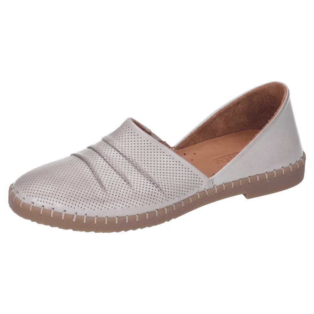 Manitu Manitu Damen Halbschuh Leder EUR 38 taupe Slipper