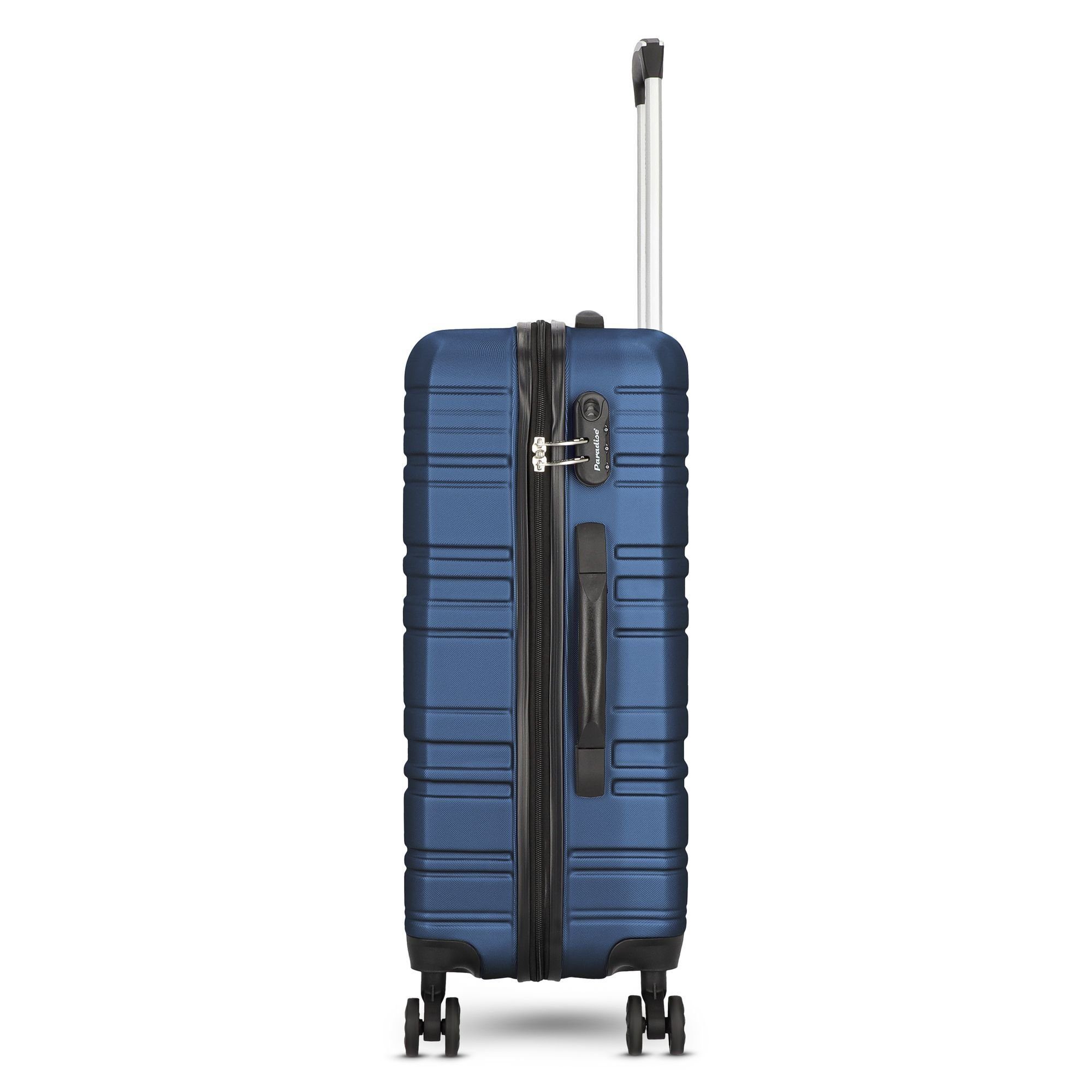 CHECK.IN® ABS Rollen, Paradise, 3 (3-teilig, Trolleyset 4 tlg), blue