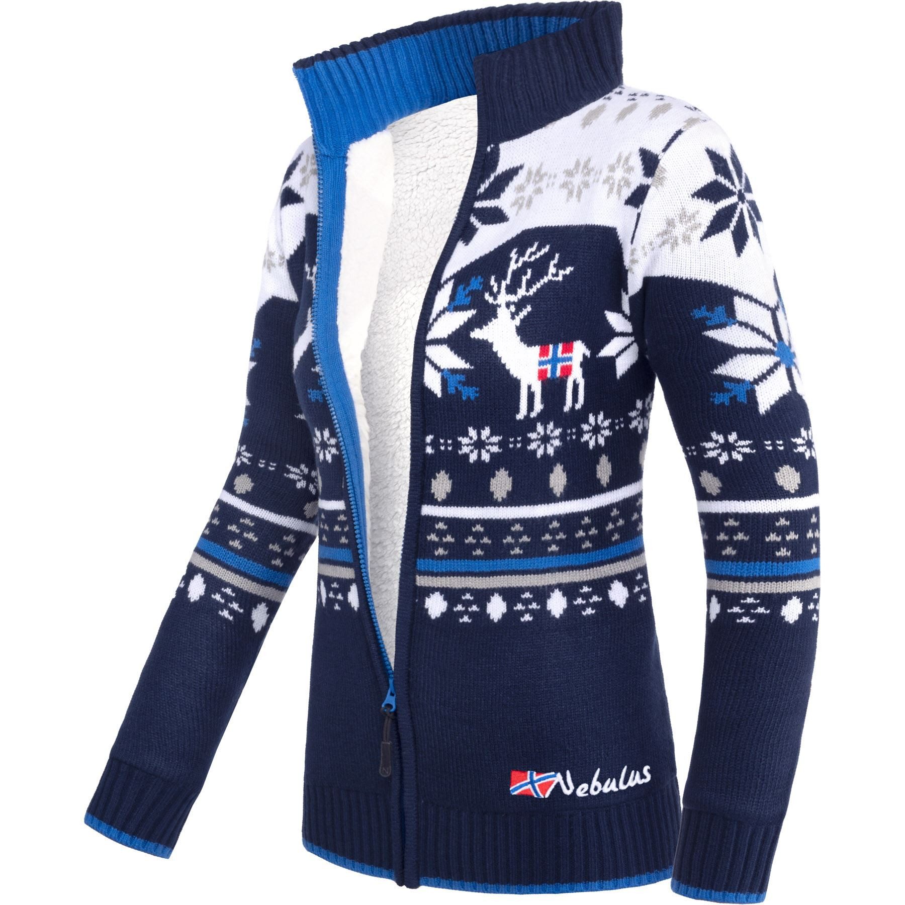 Nebulus Pullover & Shorts SVERRE, P6006 - Damen, navy-weiß, L/40