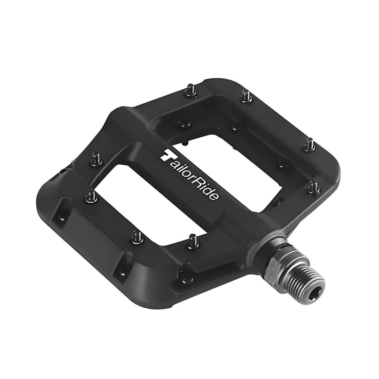 LuxusKollektion Plattformpedale Mountainbike Pedale Plattform 9/16 Zoll Schwarz