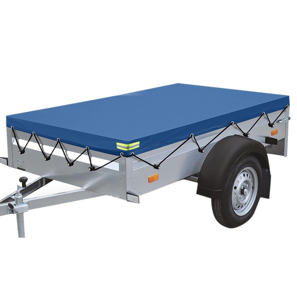 ELUTO Autoplane (Anhängerabdeckung Flachplane mit Gummiseil Stema)