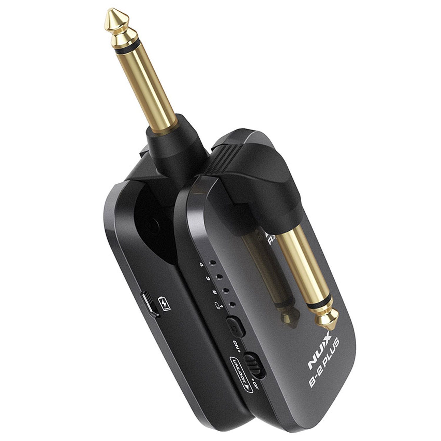 Nux E-Gitarre Nux Wireless System B2-Plus für Gitarre, E-Gitarre und Bass, 1-St., Drahtlos-System für Gitarre, Drahtlos-System für E-Gitarre und Bass – Bild 4 von 5