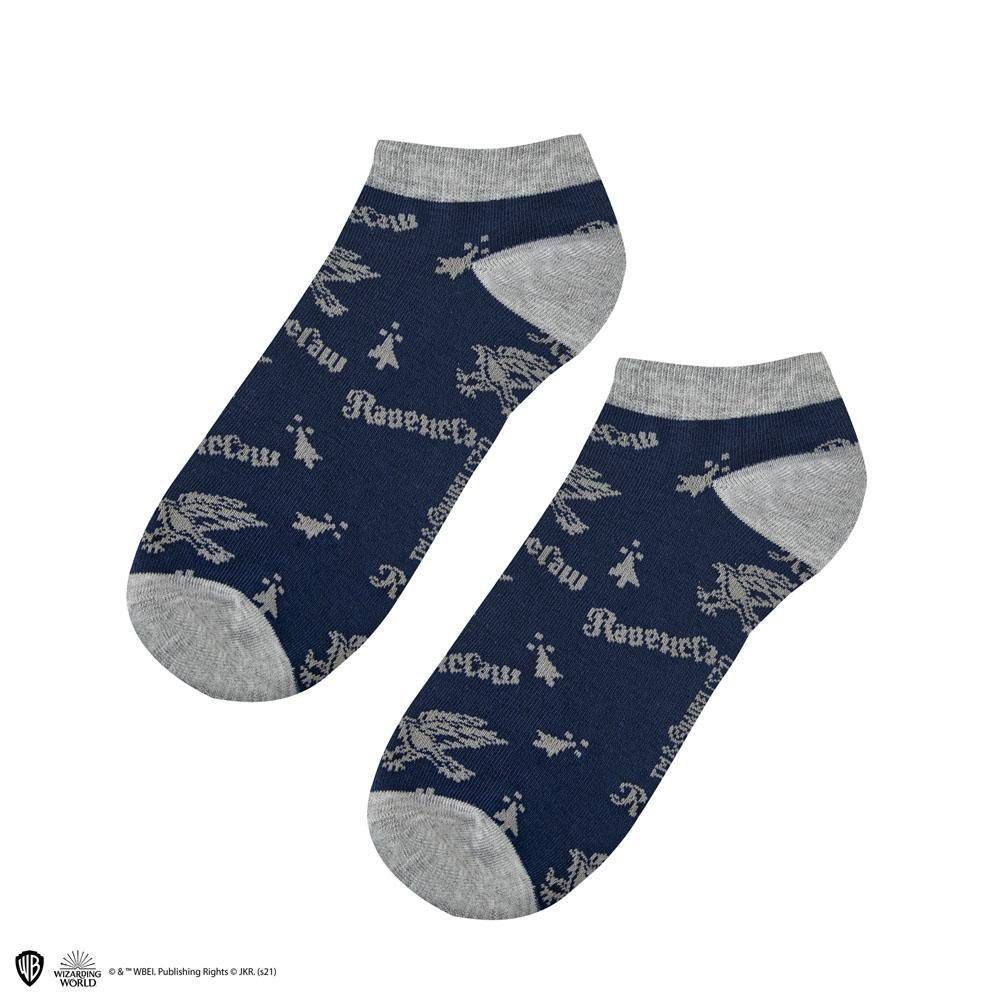 Cinereplicas Socken Ravenclaw Knöchelsocken 3er-Pack Zauberhaft weiche Knöchelsocken für jeden waschechten Harry Potter F