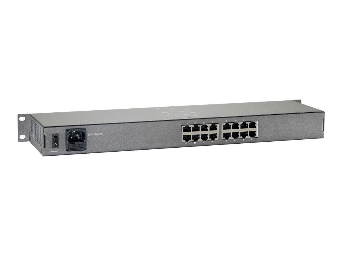 ONE LEVEL Switch PoE FEP-1601W120 Netzwerk-Switch 120W Levelone LevelOne Fast Ethernet 16-Port